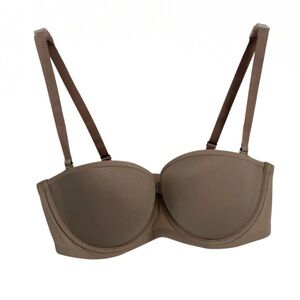 Third Love 24/7 Classic Strapless Tan Underwire Bra NWT 36B 1/2 convertible